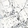 The village west of The Causeway in 1901